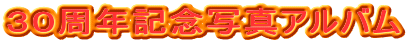 30周年記念写真アルバム